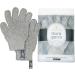 Bamboo Charcoal Detox Exfoliating Gloves - Odor Resistant Body Scrubber for Men & Women | Deep Clean Dirt & Dead Skin Remover - Heavy 1 Pair - Buy Online on GoSupps.com