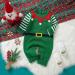 Mimixiong Knitted Baby Christmas Romper | Unisex Xmas Costume for Newborn Boys & Girls | 9-12 Months (Green) - Buy Online on GoSupps.com