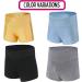Dancina Girls Gymnastics Shorts - Classic & Metallic Ice Dance Wear | Size 12, Solid Black - Buy Online on GoSupps.com