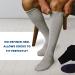 SMARTKNIT Adult AFO Interface Socks - Seamless Sensitivity XXL White/Opulent Garden for Enhanced Comfort | International Shipping Available - Buy Online on GoSupps.com