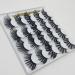 HBZGTLAD Fluffy10 False Eyelashes Set with Tweezers - 25mm Imitation Mink, Lengthened & Thick, Net Red Style - Buy Online on GoSupps.com