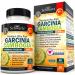 Garcinia Cambogia Weight Loss Pills - Maximum Strength Appetite Suppressant & Fat Burner for Men & Women - 1600mg Natural Extract & 960mg HCA - Metabolism Booster & Carb Blocker Capsules - 60Ct