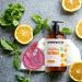 Buy Citrus Hydrating Body Lotion 32 Oz - Organic Citrus Mint Essential Oils Aloe Vera & Vitamin E | Gentle Cleansing Cloths | Pack of 4 - International Shipping Available - Buy Online on GoSupps.com