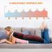 Snailax Heating Pad for Back Pain Relief - 6 Temperature Settings, Auto Shut Off - 17x33 Washable Heat Pad for Abdomen, Feet, Back Cramp - Office/Home Use (Black) - Buy Online on GoSupps.com