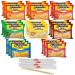 Maruchan Ramen Noodle Soup Variety, 7 Flavors, 3 Ounce Single Servings (Pack of 24) with By The Cup Chopsticks