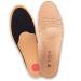 ORTRI Orthopedic leather insoles against sweaty feet shoe insoles/size 35-46 (40)