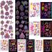 Glaryears 70+ Neon Glow UV Temporary Tattoos - Charming Mandala, Butterfly, and Floral Designs - Women Girls Party Favor - 7 Sheets - Buy Online on GoSupps.com