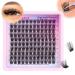 Buy Wiwoseo Self Adhesive Eyelashes | Pre-Glued Cluster Extensions | Waterproof D Curl Lash Clusters - No Glue Needed - Buy Online on GoSupps.com