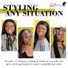 Satin Edge Scarf for Women - Stylish Head Wrap for Natural Hair & Wigs | Soft & Secure Chains - Buy Online on GoSupps.com