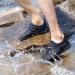 vibdiv Men's Water Shoes - Quick Drying Outdoor Aqua Shoes 11.5 All Black - Buy Online on GoSupps.com