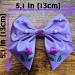 VIADALINNO Hair Clip Bow in a Box Pearls Roses for Women and Girls Silky Cute Coquette Teen Babygirl Little Barrette Hairbows Belle Cinderella Child Giftable Accessories Outfit (1 Purple) Purple 1 - Buy Online on GoSupps.com