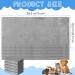 Buy Panelee 10 PCS Waterproof Guinea Pig Ceiling Pads | Washable & Reusable Small Animal Urine Mats (13x30 inches) - Ideal for Hamsters & Guinea Pigs - Buy Online on GoSupps.com