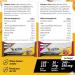 Aerobee Energy Bar Trial Package - 2x Honey Peanut & 2x Honey Cranberry - Sugar-Free Oat Bars for Endurance Hiking & Meal Replacement - International Shipping - Buy Online on GoSupps.com
