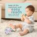 Baby Buddy Secure-A-Toy Safety Strap - 4 Pack, White/Black/Tan/Olive | Secures Toys, Teethers, Pacifiers to Strollers, Highchairs, Car Seats | Adjustable Length for Sanitary Toy Management - Buy Online on GoSupps.com
