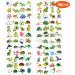 Sea Turtle Temporary Tattoos - 96PCS Ocean Theme Stickers for Birthday Party Decor and Classroom Prizes - Buy Online on GoSupps.com