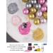 NiHome Edible Luster Dust Glitter Powder Fancy Metallic Sprinkles Glimmer Luster Dust 4 Bottles of 0.18oz/5g for Decorating Drinks Cakes in Bakeries Allergen-Free Food Coloring (4 Colors 20g) Pink/ Light Pink/ Sunlit/ Metallic 4 Pack 20 g - Buy Online on GoSupps.com
