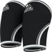 Nordic Lifting Elbow Sleeves (1 Pair) Support & Compression for Weightlifting Powerlifting CrossFit & Tennis - Best 5mm Neoprene Sleeve - Both Women & Men 1 Year Warranty Black L
