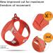 Shop Curli Vest Harness - Air-Mesh Sun Orange (M) - Premium Comfort for Small Dogs | International Shipping Available - Buy Online on GoSupps.com