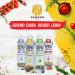 Rabeko Zero Garlic Cooking Spray - 800 Portions 2 kcal/Spray | Low-Calorie Additive-Free Gluten & Lactose-Free | Ideal for Roasting Grilling & Baking | 2 x 200ml Packs - Buy Online on GoSupps.com