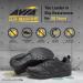 Avia Avi-Union II Non Slip Shoes for Men - Slip Resistant Comfort Work Shoes | Available in Black or White | Medium Wide or Extra Wide Sizes 13 - Buy Online on GoSupps.com