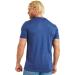Merino.tech Men's Organic Merino Wool T-Shirt - Lightweight Base Layer - Windsor Blue - Large - Buy Online on GoSupps.com