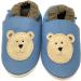 MiniFeet Premium Soft Leather Baby Shoes - Buy 4 Pairs, Get 1 Free! - Toddler Shoes (0-6 Months to 4-5 Years) - Blue Bear Design - Buy Online on GoSupps.com