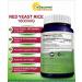 Red Yeast Rice 1800mg - Vegan Cardiovascular Health Support - 180 Veggie Capsules - Buy Online on GoSupps.com