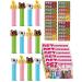 Pez Dispenser Set Bundle with 12 Animal Crossing Pez Characters Pez Sweet Candy Refills and Game Challenge Card (12x17g) | Excellent Treats as Birthday Gifts and Stocking Fillers