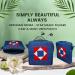Shop Handcrafted Set of 2 Christmas Denim Goodies - Eye Mask & Multi-Purpose Pouch | Perfect Holiday Gift for Birthdays Comfort & Stocking Stuffers - Buy Online on GoSupps.com