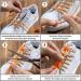 Schn rrlie Elastic Laces - 100 cm White Round Flat No-Tie Shoelaces with Quick Lock for Kids & Adults - International Shipping Available - Buy Online on GoSupps.com