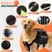 Vercart Tactical Dog Harness Backpack for Large Dogs - Removable Saddle Pockets for Camping & Hiking - Buy Online on GoSupps.com