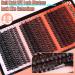 Buy Winifred Individual Cluster Eyelash Extensions - 40D 50D 60D Natural Lash Clusters | Wispy DIY 360pcs (8-18mm) - International Shipping Available - Buy Online on GoSupps.com