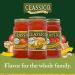 Classico Four Cheese Tomato Spaghetti Pasta Sauce - 24 oz Jar - Buy Online on GoSupps.com