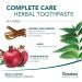 Himalaya Herbals Complete Care Toothpaste with Miswak & Neem - Cavity Prevention Plaque Removal Paraben-Free 100% Vegetarian - 75g - Buy Online on GoSupps.com