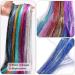 47 Hair Tinsel Kit with Tool - 12 Colors, 2400 Strands Glitter Fairy Hair Extensions for Women & Girls - Perfect for Christmas, New Year, Halloween Parties - Buy Online on GoSupps.com