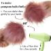 Mr. Pen Faux Fur Pom Pom 20 Pack - 4 Inch, 14 Colors Fluffy Hat Pompoms with Elastic Loop for Knitting Hats - Buy Online on GoSupps.com