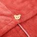 VOCOSTE Soft Hair Towel Wrap - Microfiber Drying Cap for Long Thick Hair - Watermelon Red - 25.6x9.8 - Buy Online on GoSupps.com