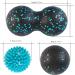 Kouclaa Spiky Ball Set - Peanut & Lacrosse Balls for Deep Tissue Massage Myofascial Release Yoga & Stress Relief - Buy Online on GoSupps.com
