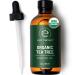 Eve Hansen Organic Tea Tree Oil (4oz) | Melaleuca Alternifolia | Pure Tea Tree Essential Oil for Skin Scalp Nails and Aromatherapy Tea Tree 4 Fl Oz (Pack of 1)