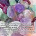 Top Plaza Fluorite Crystal Stones - Natural Reiki Healing Gemstones for Energy Therapy and Meditation - 0.22Lb - Buy Online on GoSupps.com