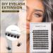 Individual Cluster Lashes D Curl 12mm - DIY Eyelash Extensions for Natural & Mega Styles at Home - Buy Online on GoSupps.com