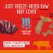 Stella & Chewy's Freeze-Dried Raw Carnivore Crunch Grass-Fed Beef Recipe Dog Treats + Single Ingredient Beef Liver Treats Bundle Pet Food+ Beef Liver Treats Beef 92 g (Pack of 1) - Buy Online on GoSupps.com