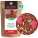 Th s & Traditions Organic Rooibos Strawberry Raspberry | 100g Loose Leaf Bag | Certified Organic Agriculture