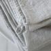 LinenMe Linen Wash Cloths Waffle Silver 12x12 - Luxurious and Absorbent - Buy Online on GoSupps.com