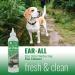 Kenic Ear-All Pet Ear Cleaner for Dogs, Cats & Ferrets - Gentle Solution - Buy Online on GoSupps.com