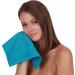 Betz 20 Piece Face Cloth Set Neapel | 100% Cotton | 30x30 cm | Petrol Color - Buy Online on GoSupps.com