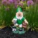FOCO Northern Ireland Fan Beer Garden Gnome | World Cup European Championship Decor | International Shipping Available - Buy Online on GoSupps.com