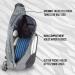Disc Golf Slinger Bag | Holds 6-12 Discs | Multiple Colors - Black - Buy Online on GoSupps.com