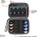 USA Gear Hard Shell Dart Case - Darts Carrying Case for Accessories - Black - Buy Online on GoSupps.com