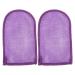 Beaupretty 2pcs Bathing Exfoliating Mitt Shower Glove Exfoliating Gloves Scrubber Exfoliating Mitt for Remove Dead Skin(Purple)